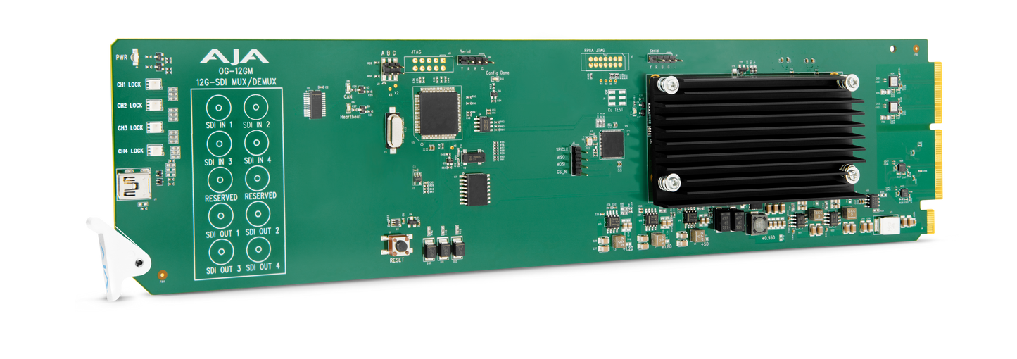 12G-SDI to/from SDI Muxer/DeMuxer