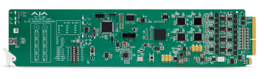 openGear 3G-SDI Analog Audio Embedder/Disembedder Front 