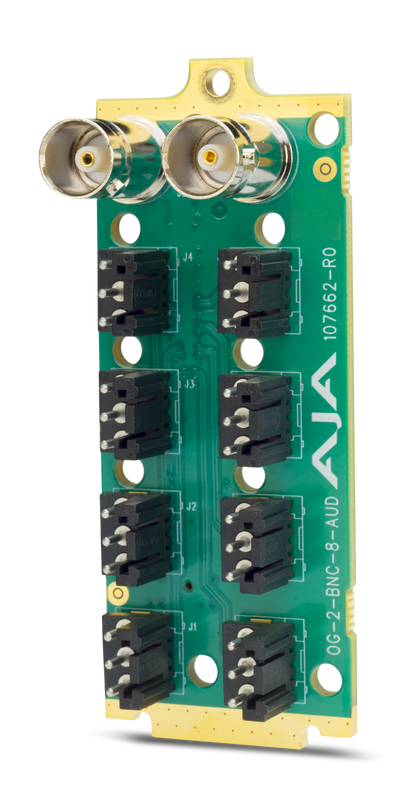 openGear 8-channel Analog Audio Embedder/Disembedder
