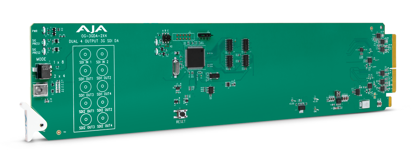 AJA 2x4 3G-SDIrelocking DA
