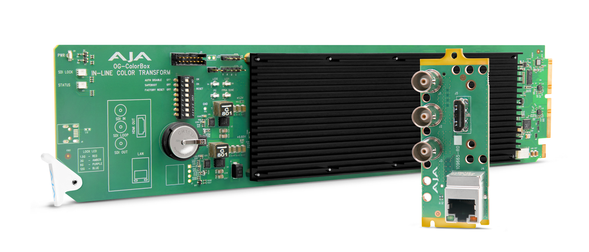 AJA OG-ColorBox openGear Diagonal