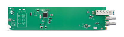 openGear 2-Channel 12G-SDI/LC Single Mode LC Fiber to Receiver Front