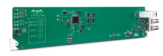 openGear 2-Channel 3G-SDI to Multi-Mode LC Fiber Transmitter