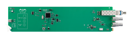 openGear 1-Channel 12G-SDI to Single Mode ST Fiber Transmitter Front