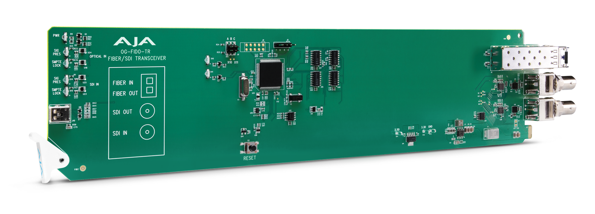 openGear 1-Channel 3G-SDI/LC Multi-Mode LC Fiber Transceiver