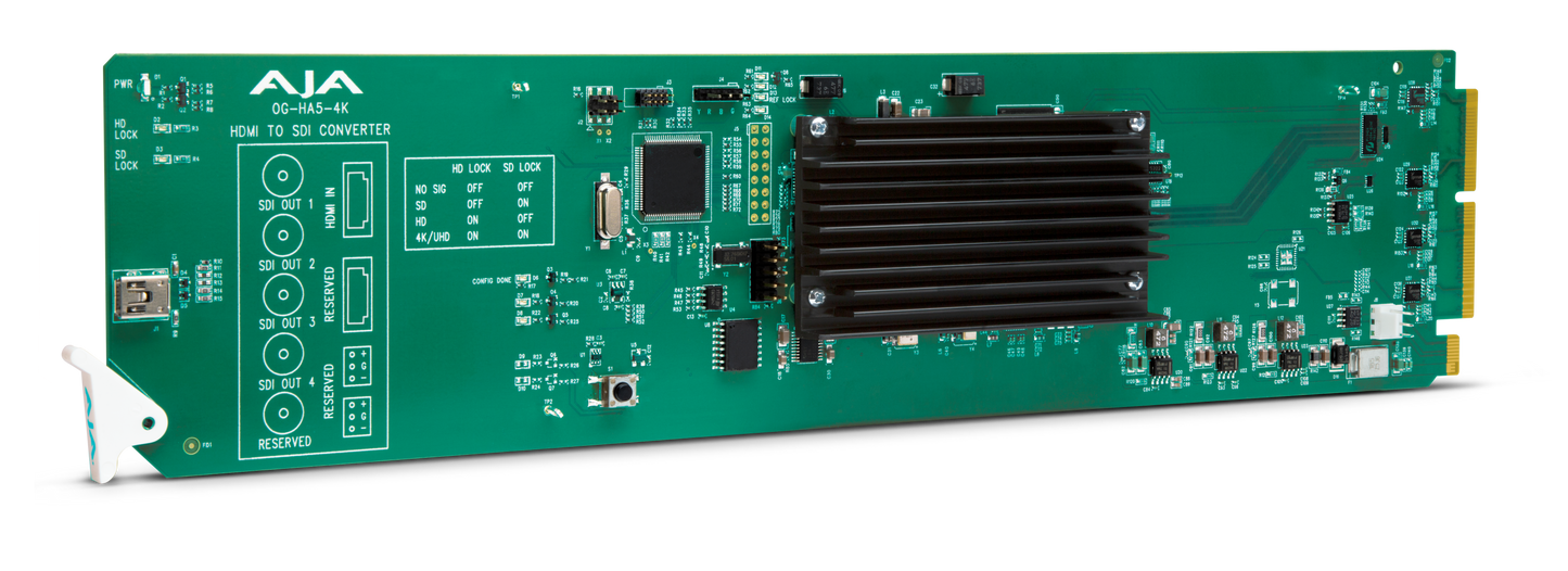 openGear 4K HDMI Angled Front