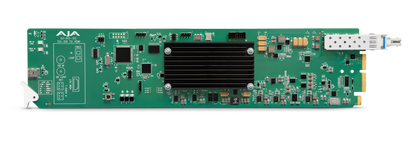AJA 12G-SDI to HDMI ST Fiber Receiver Front