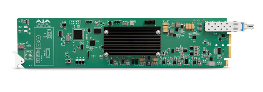 AJA 12G-SDI to HDMI ST Fiber Receiver Front