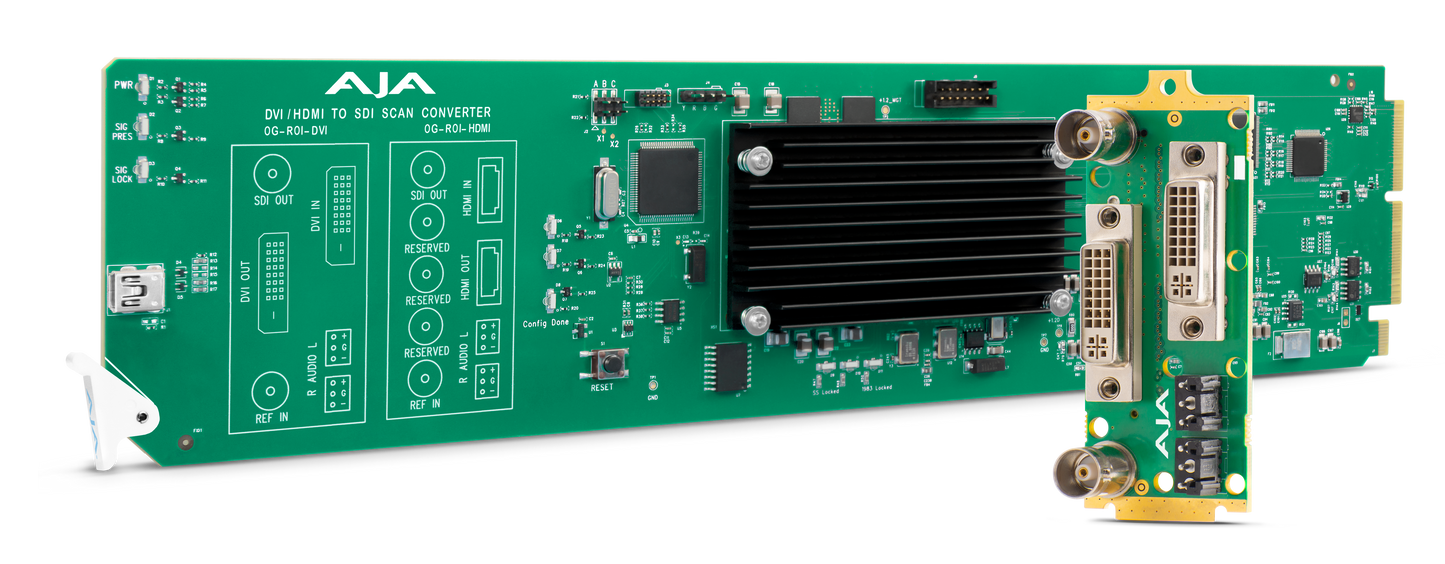 AJA  DVI to 3-SDI Converter 