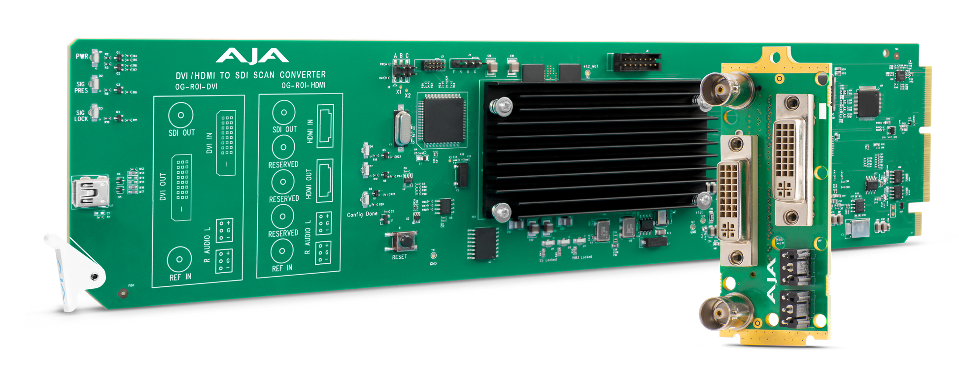 AJA  DVI to 3-SDI Converter 