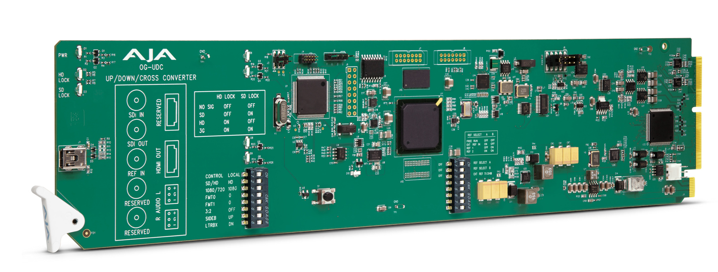 AJA 3G-SDI Up, Down Cross-Converter Diagonal