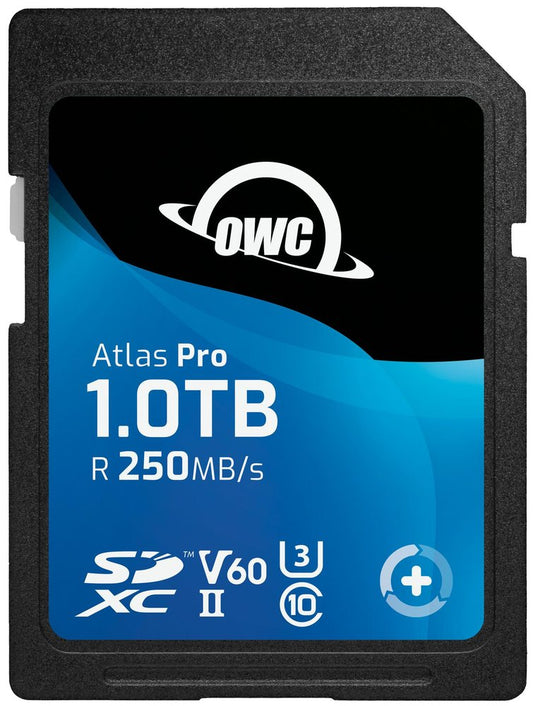 OWC 1TB Atlas Pro SDXC V60 UHS-II Memory Card