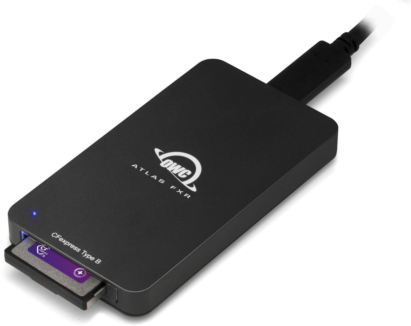 OWC Atlas FXR Thunderbolt (USB-C) + USB 3.2 (10Gb/s) CFexpress Card Reader