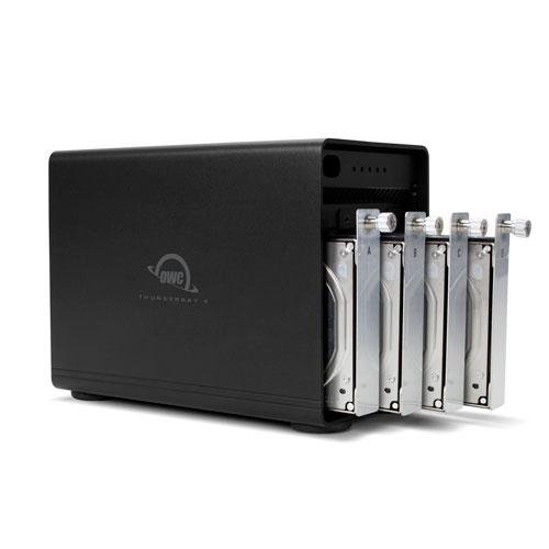 OWC ThunderBay 4 Four-Drive Thunderbolt External Storage Solution with Enterprise Drives and SoftRAID XT 48TB
