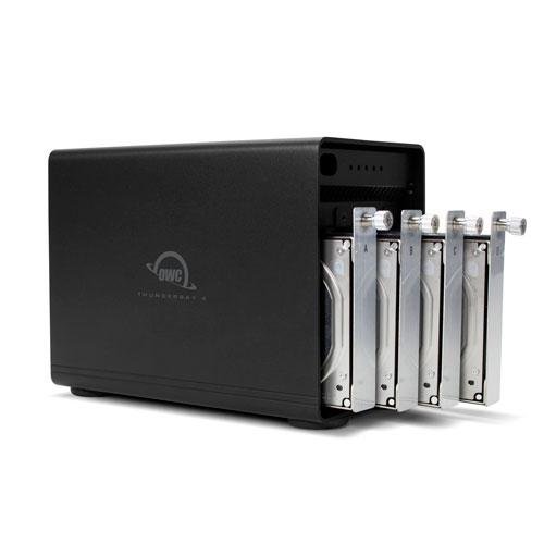 OWC ThunderBay 4 Four-Drive Thunderbolt External Storage Solution with Enterprise Drives and SoftRAID XT 64TB