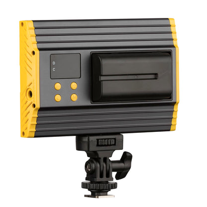 iKan Onyx 15W Bi-Color 3200K-5600K Aluminum On-Camera LED Light