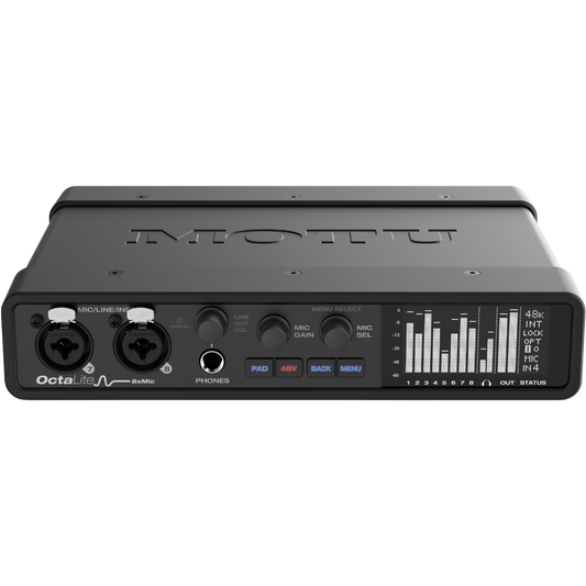 MOTU OctaLite 16x12 USB Audio Interface and Optical Expander