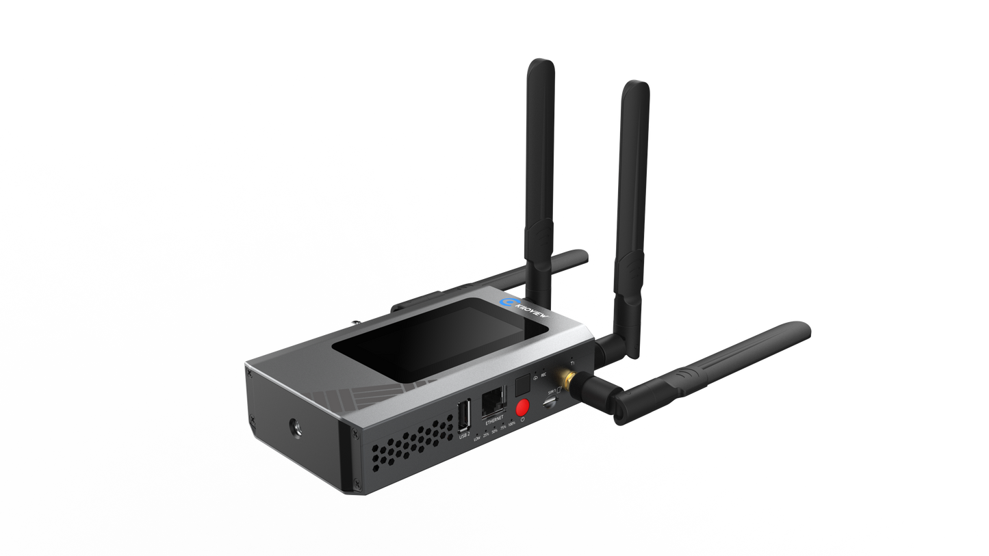 Kiloview P3 Mini 4G Wireless Bonding Encoder Angled Right Side
