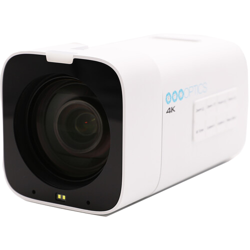 PTZOptics Studio 4K 12X PTZ Camera TAA Compliant (White)