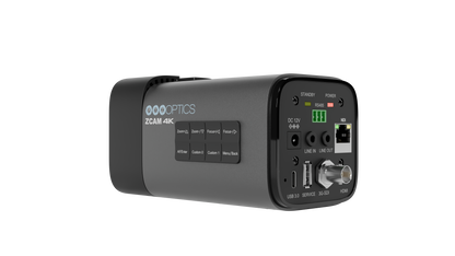 PTZOptics Studio 4K 12x Zoom Box Camera (Gray)