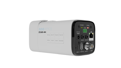 PTZOptics Studio 4K 12x Zoom Box Camera (White)