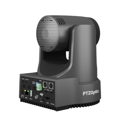 PTZOptics Move 4K 20X NDI|HX PTZ Camera - Gray
