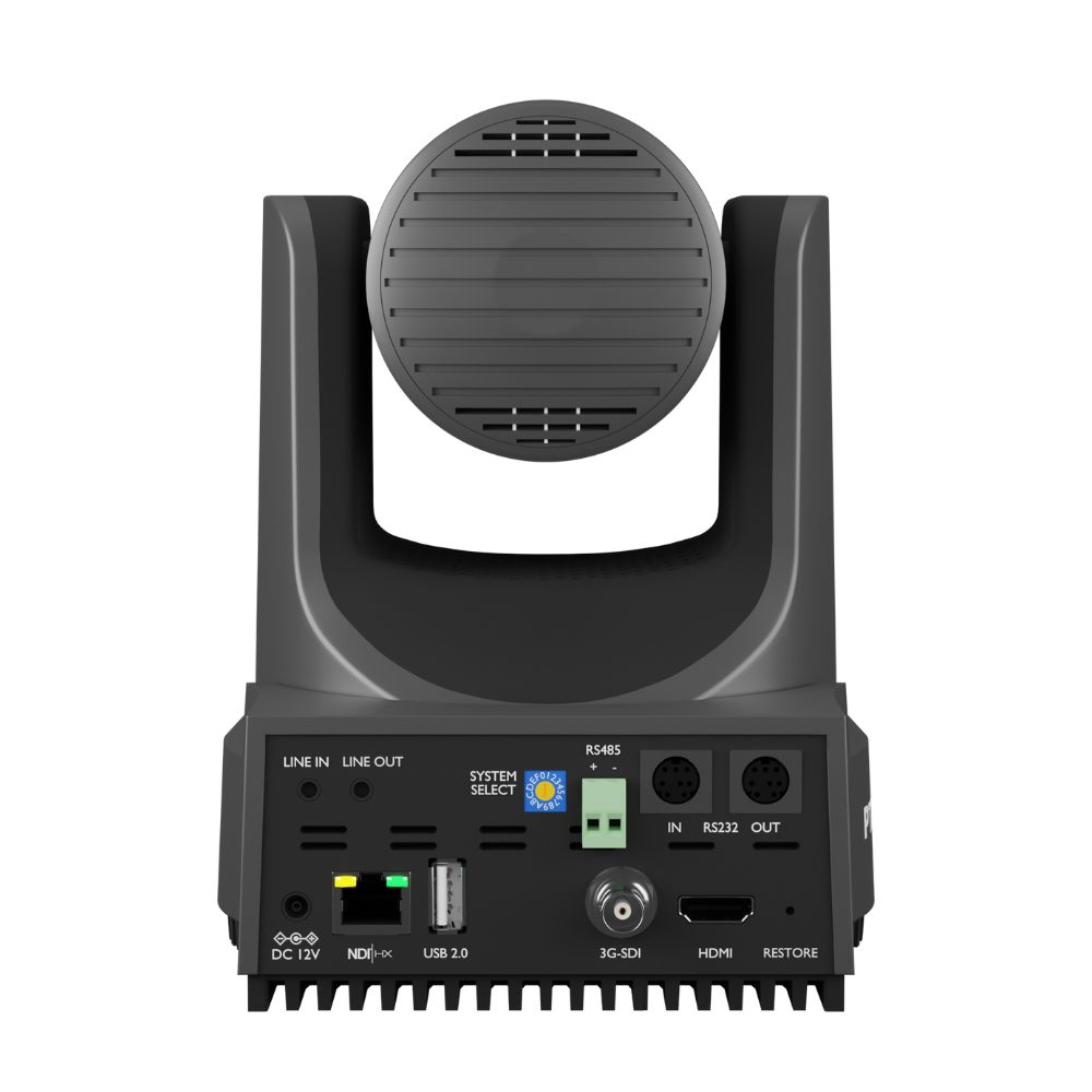 PTZOptics Move 4K 20X NDI|HX PTZ Camera - Gray