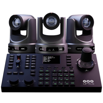 PTZOptics Producer 20x Move 4K PTZ Camera Bundle