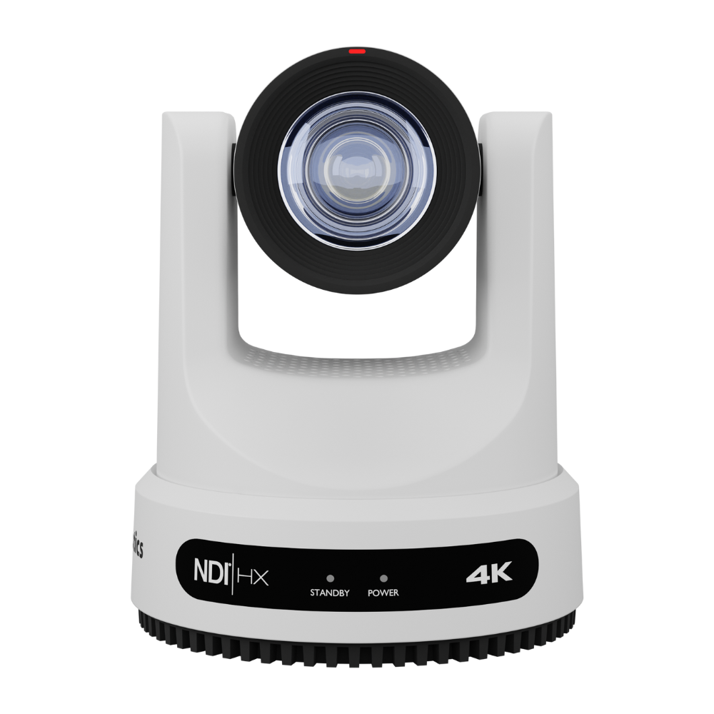 PTZOptics Move 4K 20X NDI|HX PTZ Camera- White