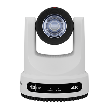 PTZOptics Move 4K 20X NDI|HX PTZ Camera- White
