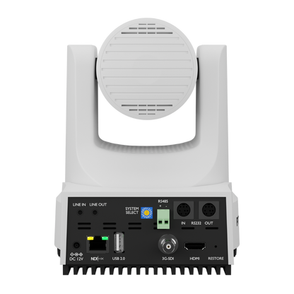 PTZOptics Move 4K 20X NDI|HX PTZ Camera- White