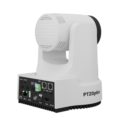 PTZOptics Move 4K 20X NDI|HX PTZ Camera- White