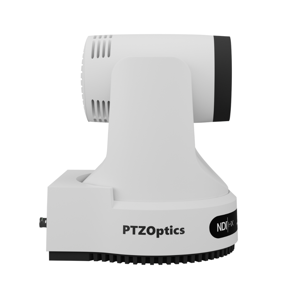 PTZOptics Move 4K 20X NDI|HX PTZ Camera- White