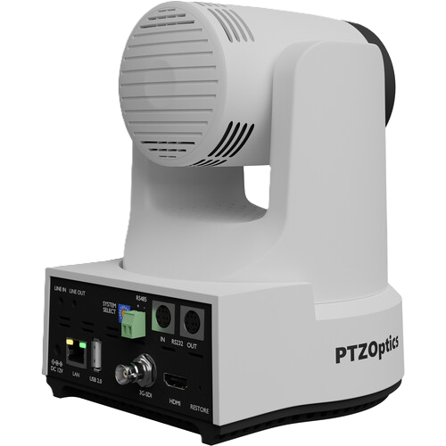 PTZOptics Link 4K PTZ Camera TAA Compliant (White)