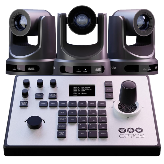 PTZOptics Producer Move SE 20x PTZ Camera Bundle