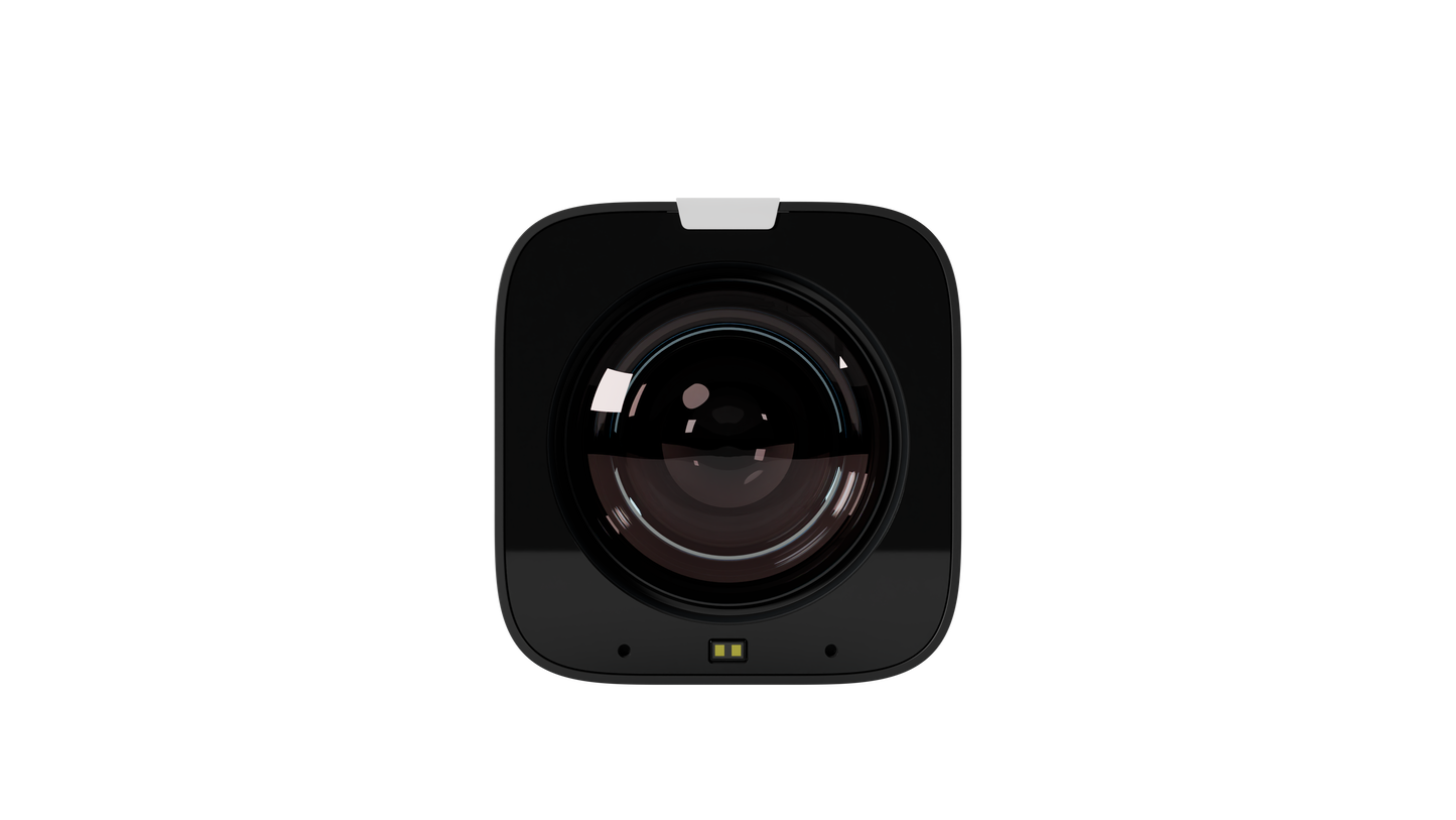PTZOptics Studio 4K 20x Zoom Box Camera Lens Close Up