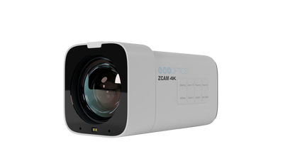 PTZOptics Studio 4K 20x Zoom Box Camera (White)