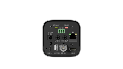 PTZOptics Studio 4K 20x Zoom Box Camera (White)