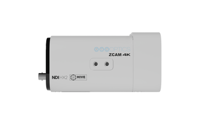PTZOptics Studio 4K 20x Zoom Box Camera (White)
