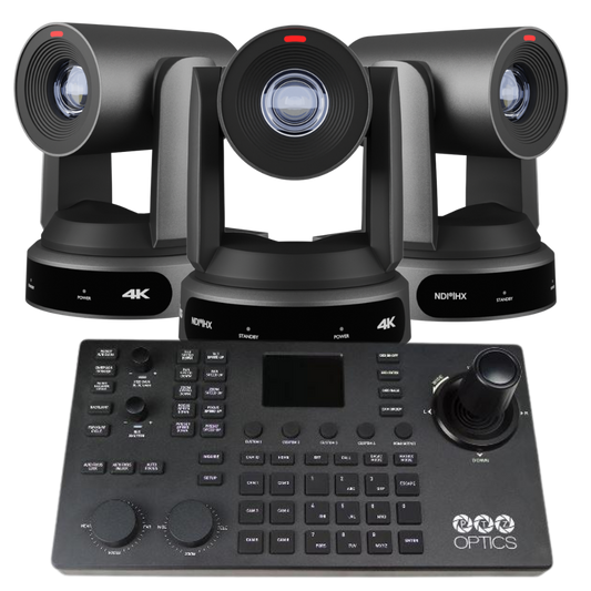 PTZOptics Producer 30x Move 4K PTZ Camera Bundle