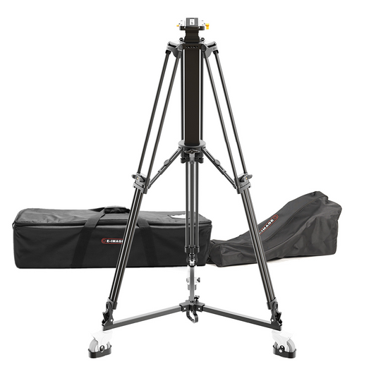 IKAN 19″ 4:3 PTZ Teleprompter, Motorized Pedestal, & Dolly Turnkey