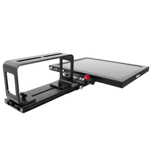 iKan Professional 19 in. High Bright PTZ Teleprompter w/ Widescreen Tally SDI Monitor