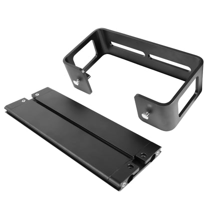 iKan Professional 19 in. High Bright Beam Splitter Teleprompter w/ Widescreen SDI Tally Monitor