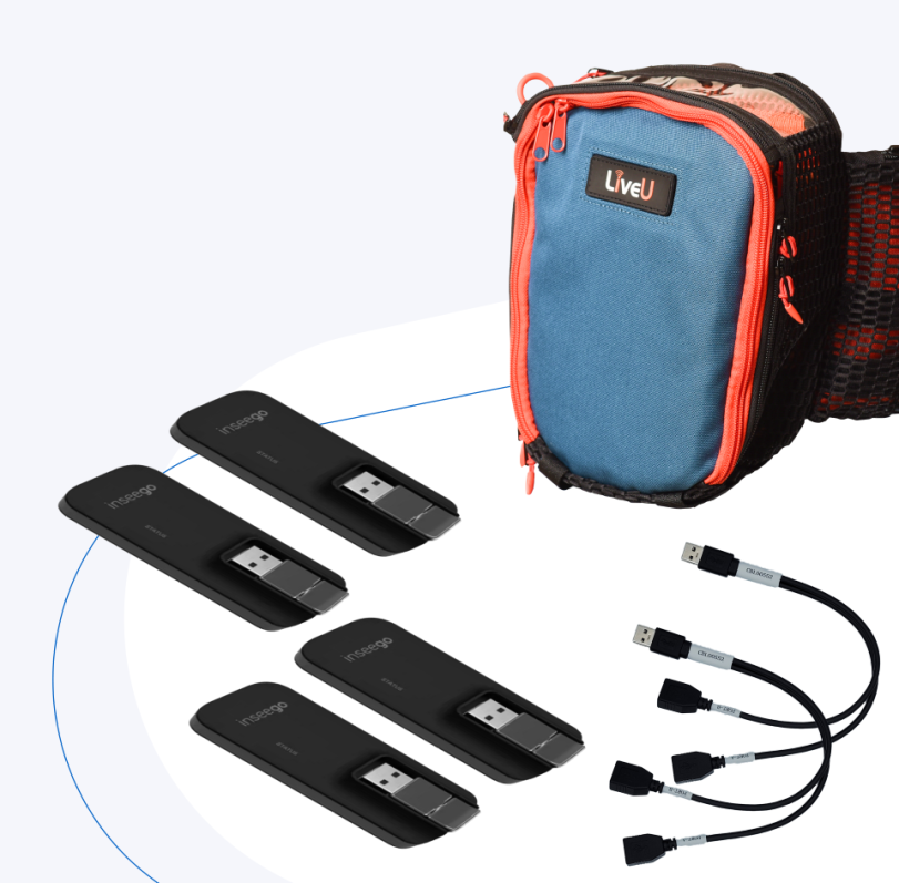 LiveU PRO Connect Quattro  4 Modem Bundle for LiveU Solo PRO