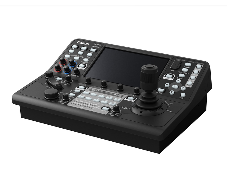 Canon RC-IP1000 Remote PTZ Camera Controller Angled View