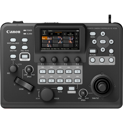 Canon RC-IP300 PTZ Controller Functions