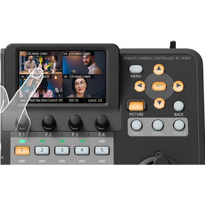 Canon RC-IP300 PTZ Controller Multiple Feeds