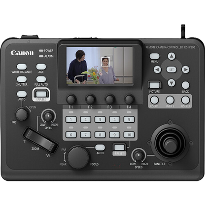 Canon RC-IP300 PTZ Controller Top View