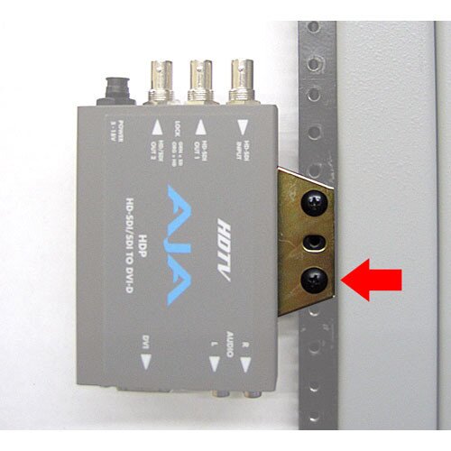 AJA RMB-10 Mini-Converter Mounting Brackets (10-Pack)