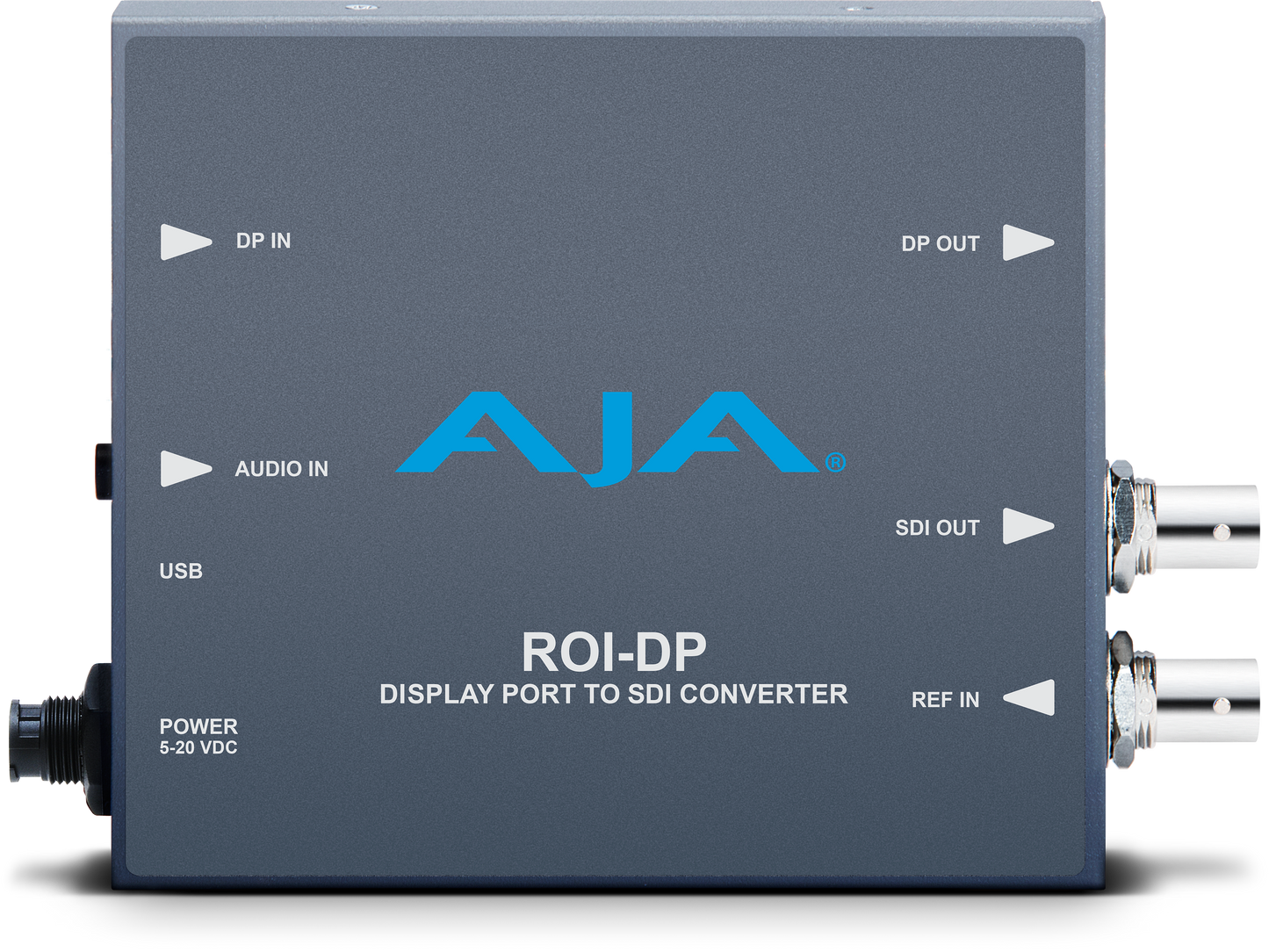 AJA DisplayPort to SDI with ROI scaling Front